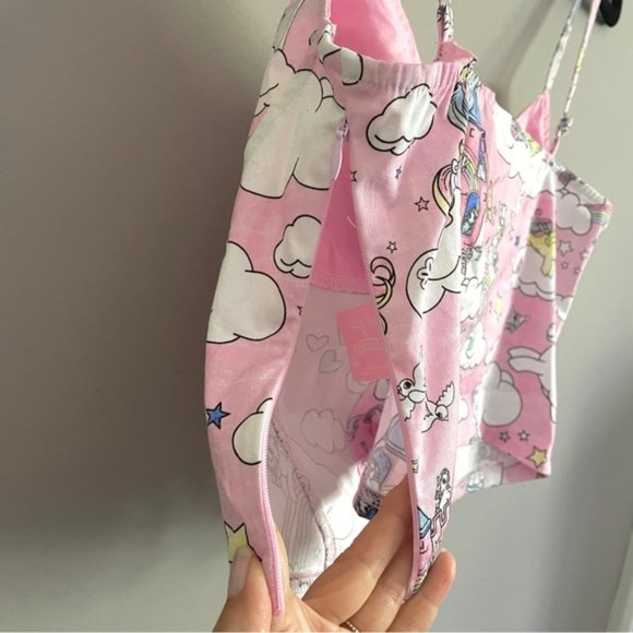 Dolls Kill x My Little Pony Divine Skies Twill Corset Top - XL, rare! - Picture 4 of 10